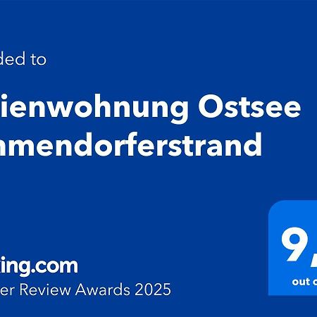 Ferienwohnung Ostsee Timmendorferstrand 티멘도르프스트랜드 외부 사진