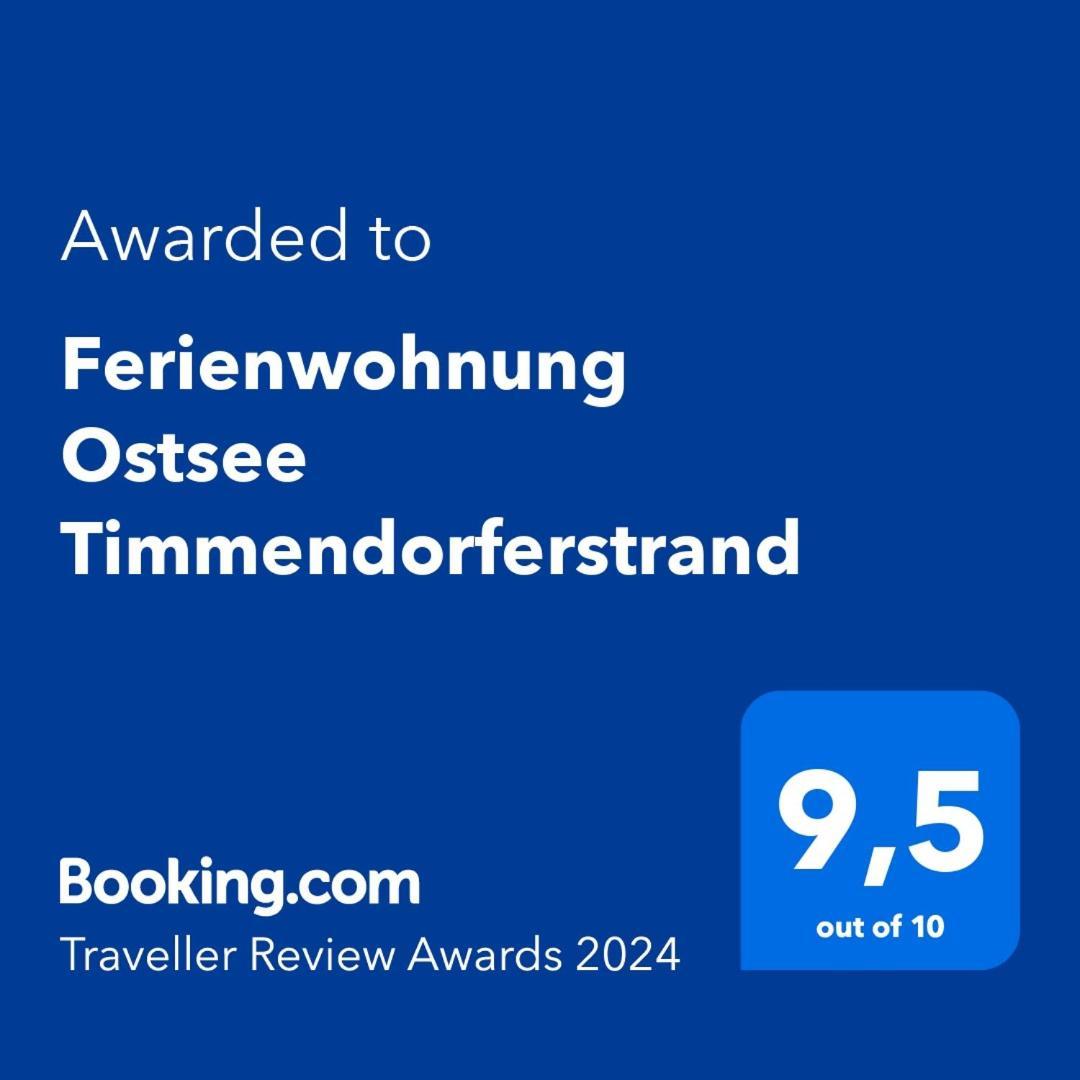 Ferienwohnung Ostsee Timmendorferstrand 티멘도르프스트랜드 외부 사진