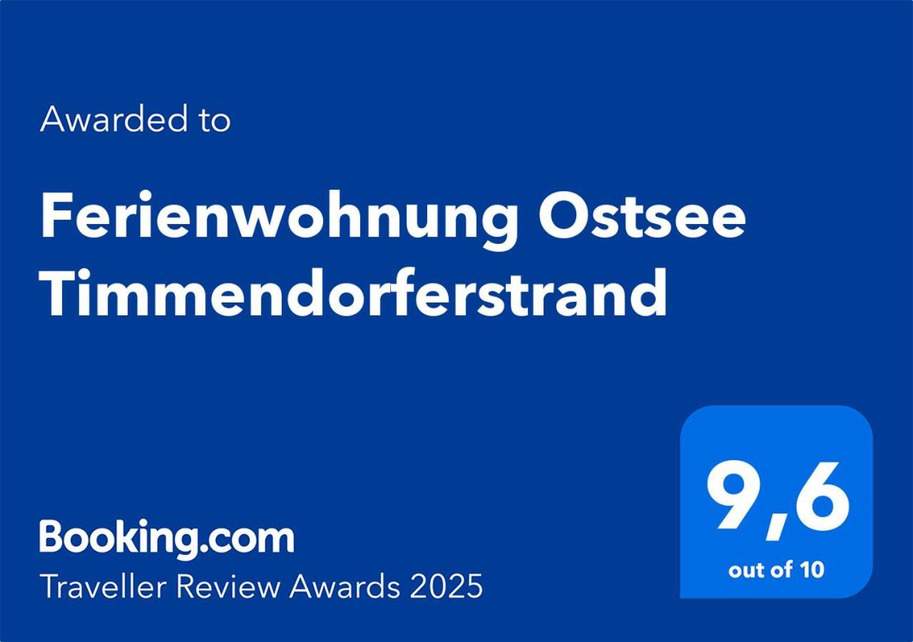 Ferienwohnung Ostsee Timmendorferstrand 티멘도르프스트랜드 외부 사진